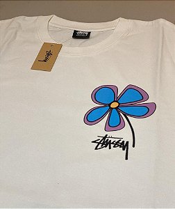 Camiseta Stussy Flower - PRONTA ENTREGA