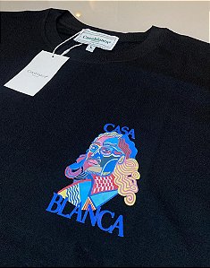 Camiseta Camiseta Oversized Casa Blanca Hombre - PRONTA ENTREGA