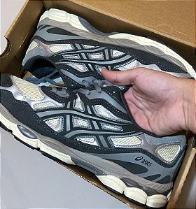 ASICS GEL NYC 'OATMEAL OBSIDIAN GREY' (PRONTA ENTREGA)