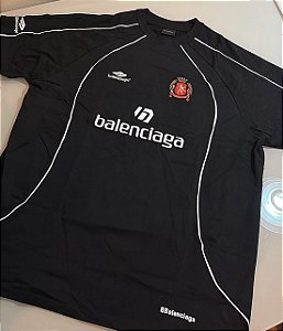 Camiseta Balenciaga Tokyo 10 Soccer Jersey Oversized - Pronta entrega