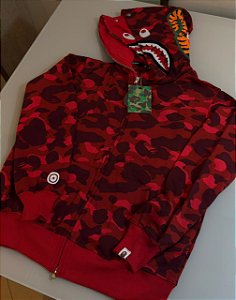 Jaqueta Bape Shark double hood PRONTA ENTREGA