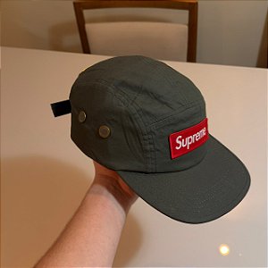 Boné Supreme Military Camp Olive PRONTA ENTREGA