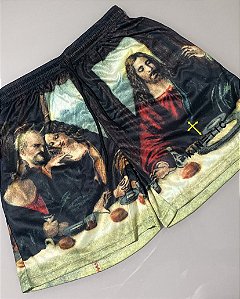Shorts Kinetic Santa Ceia - PRONTA ENTREGA