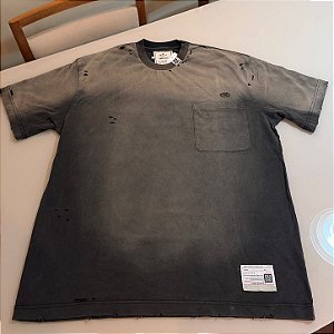 Camiseta Destroyed Maison Mihara Yasuhiro Sun Faded PRONTA ENTREGA