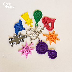 Chaveiro Personalizado Saga Digimon Adventure para Mochilas e Bolsas