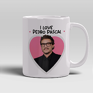 Caneca Pedro Pascal - Caneca de Cerâmica 340ml