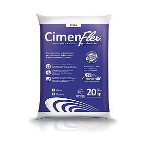 Argamassa Cimenflex porcelanato interno 20kg CIMENTOLIT