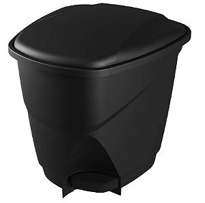 ASTRA LIXEIRA C/ PEDAL ECOLOGICA (LP1*PR1)PRETO