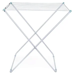 VARAL CHAO SEM ABAS ‎80X50X83CM BRANCO (MOR)(6105)