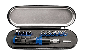 Estojo com Soquetes e Ponteiras 14 Peças (43408323) TRAMONTINA