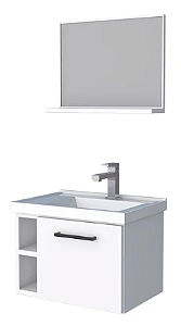 Kit Amora 50cm Aço Branco/Preto (87201) - Cozimax