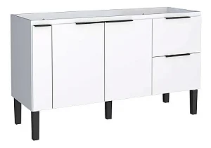 Gabinete 1,50m Branco em Madeira Cisne - COZIMAX