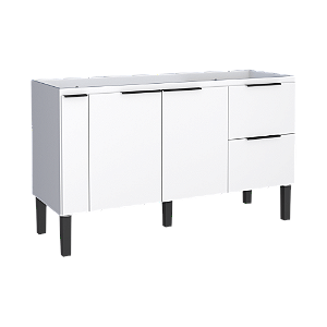 Cozimax - Gabinete Cisne 1,50m Branco em Madeira