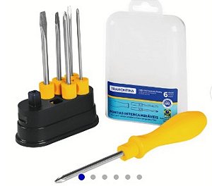 TRAMON CHAVE DE FENDA JOGO C/  6 PCS(41110506)