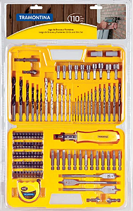 Maleta com Brocas e Ponteiras 110 pçs - Tramontina