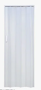 BARIRI Porta Sanfonada Branco GELO - 2,10 x 0,84