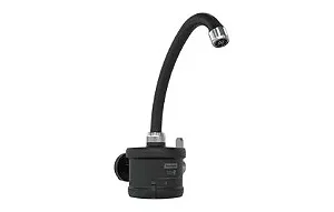 TORNEIRA ELÉTRONICA DE PAREDE COM 4 TEMPERATURA 5500W 220V PRETO CROMADO - ENERBRAS