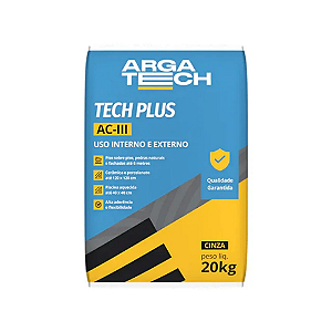 ARGAMASSA AC3 20KG - ARGATECH