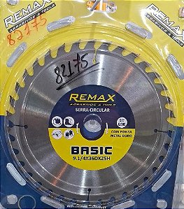REMAX DISCO SERRA CIRC P/MAD 9.1/4X36 DT (SWM010E)