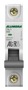 ALUM DISJUNTOR UNIPOLAR 016 AMP "C" (39242) C16/1