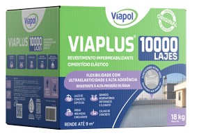 Revestimento Impermeabilizante Viaplus 10.000 Lajes 18kg
