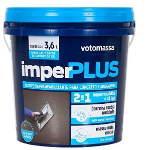 Aditivo impermeabilizante IMPERPLUS 3,6L - VOTORAN