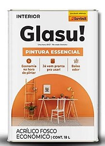 Tinta Palha Fosco Essencial 18 litros - GLASSURIT