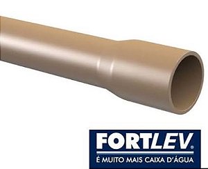 Tubo Marrom 20MM - Barra com 6 metros - FORTLEV