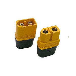 Conector Macho, Fêmea XT60 Plug para Bateria RC com Capas