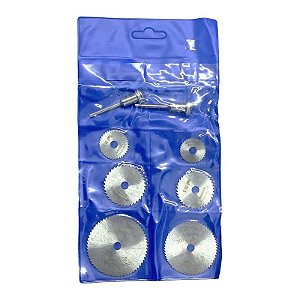Kit 08 Pçs Disco Serra Circular Madeira Para Micro Retifica