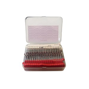 Kit 600 Diodos Zener 1W 30 valores 20 de cada 3V a 47V