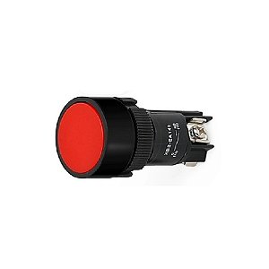 Botao Botoeira Pulsador Monobloco 1NA 22mm XB2EA142 Vermelho