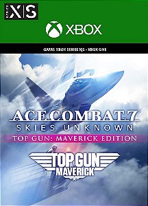 ACE COMBAT 7 SKIES UNKNOWN TOP GUN Maverick Edition Xbox One Xbox Series X|S Mídia Digital