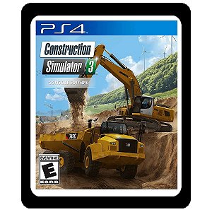 Construction Simulator 3 Console Edition Ps4 Mídia Digital