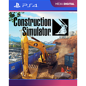 Construction Simulator Ps4 - Mídia Digital