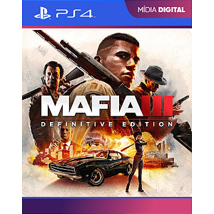 Mafia 3 III: Definitive Edition Ps4 - Mídia Digital