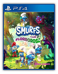 Os Smurfs Missão Florrorosa PS4 Mídia Digital
