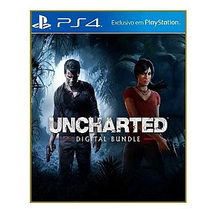 UNCHARTED 4 A Thief's End e UNCHARTED The Lost Legacy PS4 Mídia Digital