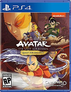 Avatar The Last Airbender: Quest for Balance ps4 Mídia Digital
