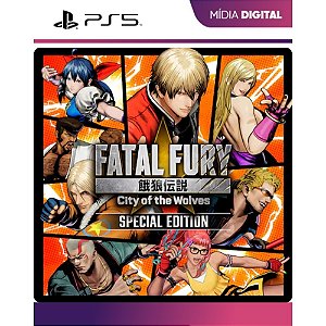 Fatal Fury City Of The Wolves Ps5 Mídia Digital