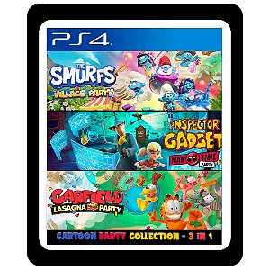 Cartoon Party Collection 3 in 1 PS4 Mídia Digital
