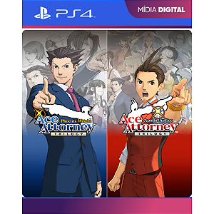 Ace Attorney Anthology ps4 - Mídia Digital