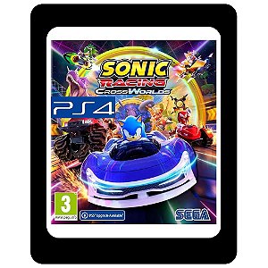 Sonic Racing: CrossWorlds PS4 Mídia Digital