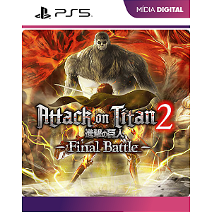 Attack On Titan 2 Final Battle PS5 Mídia Digital