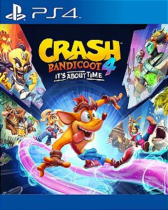 Crash Bandicoot 4: It's About Time PS4 Mídia Digital