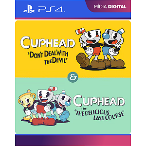 Cuphead & The Delicious Last Course PS4 - Mídia Digital