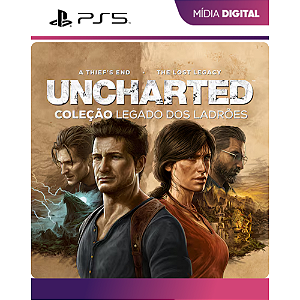 Uncharted - Coleção Legado dos Ladrões PS5 - Midia Digital