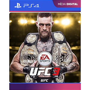 UFC 3 PS4 - Midia Digital