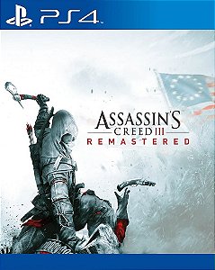 Assassins Creed III: Remastered PS4 Mídia Digital