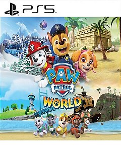 Mundo da PAW Patrol Patrulha Canina PS5 Mídia Digital